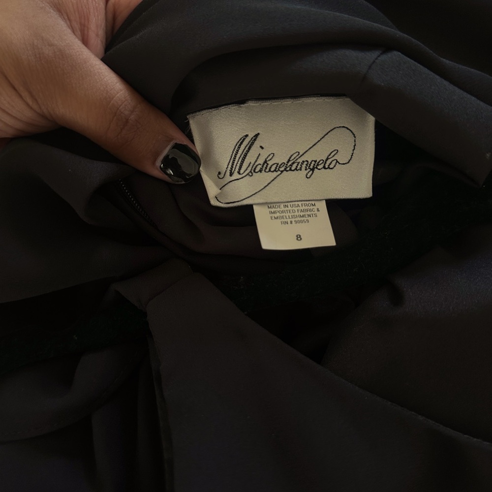 Black chic/ formal dress, semi backless